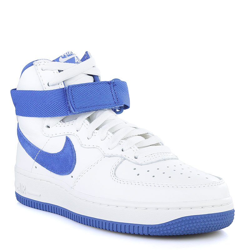 мужские белые кроссовки Nike Air Force 1 Hi Retro QS 743546-103 - цена, описание, фото 1